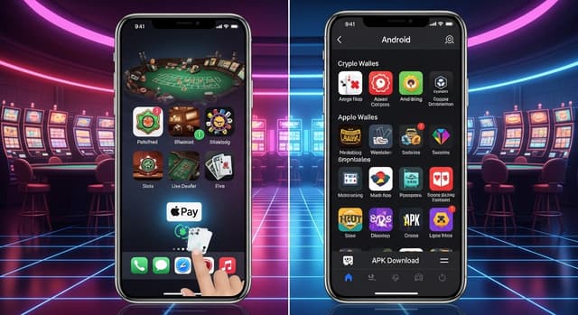 Ποιο είναι καλύτερο: Android vs iOS Mobile Casino; image