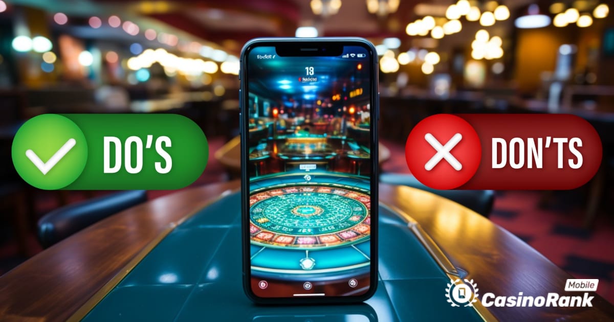 Εθιμοτυπία καζίνο για κινητά: Πρέπει και δεν πρέπει για αρχάριους