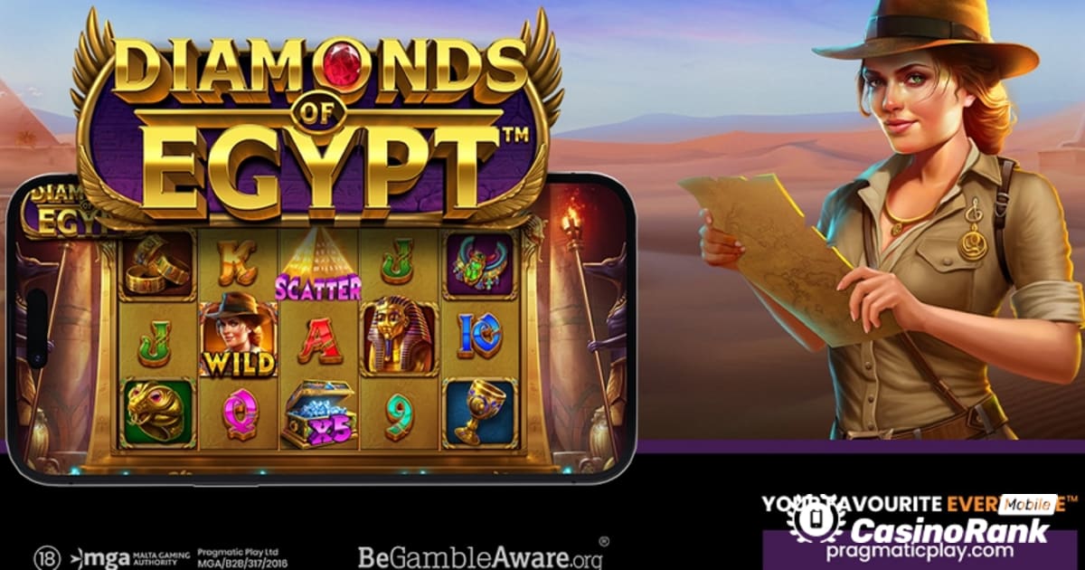 Το Pragmatic Play ξεκινά τον κουλοχέρη Diamonds of Egypt με 4 συναρπαστικά τζάκποτ